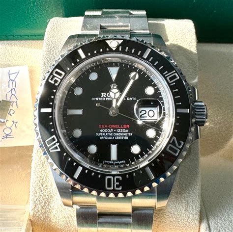 rolex sea dweller 1220m|Rolex 126600 production suspended.